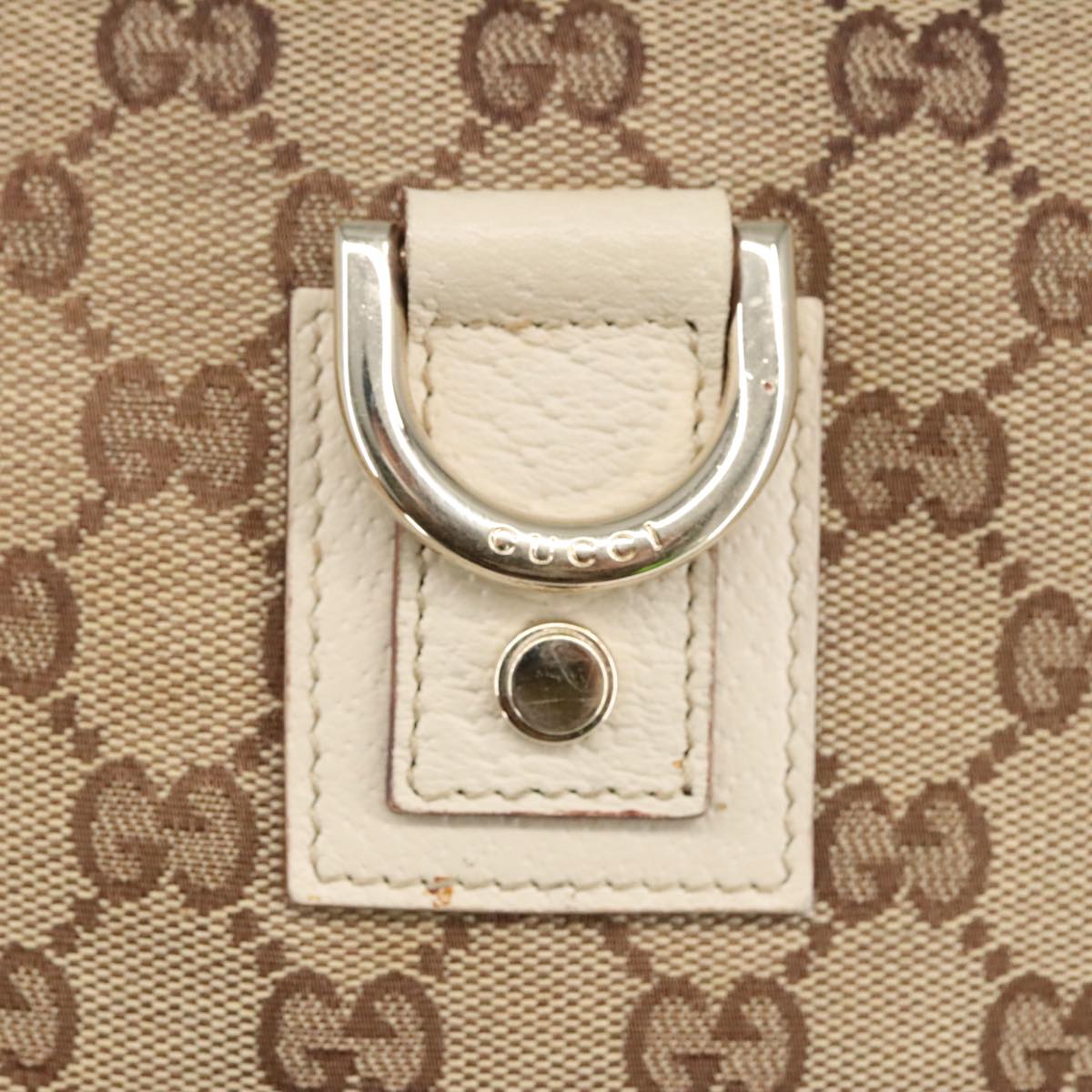 Gucci Beige Canvas Shoulder Bag