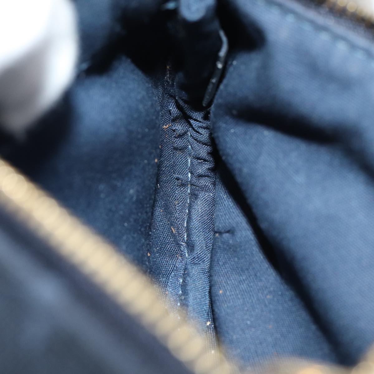 Louis Vuitton Sophie Navy Canvas Clutch Bag