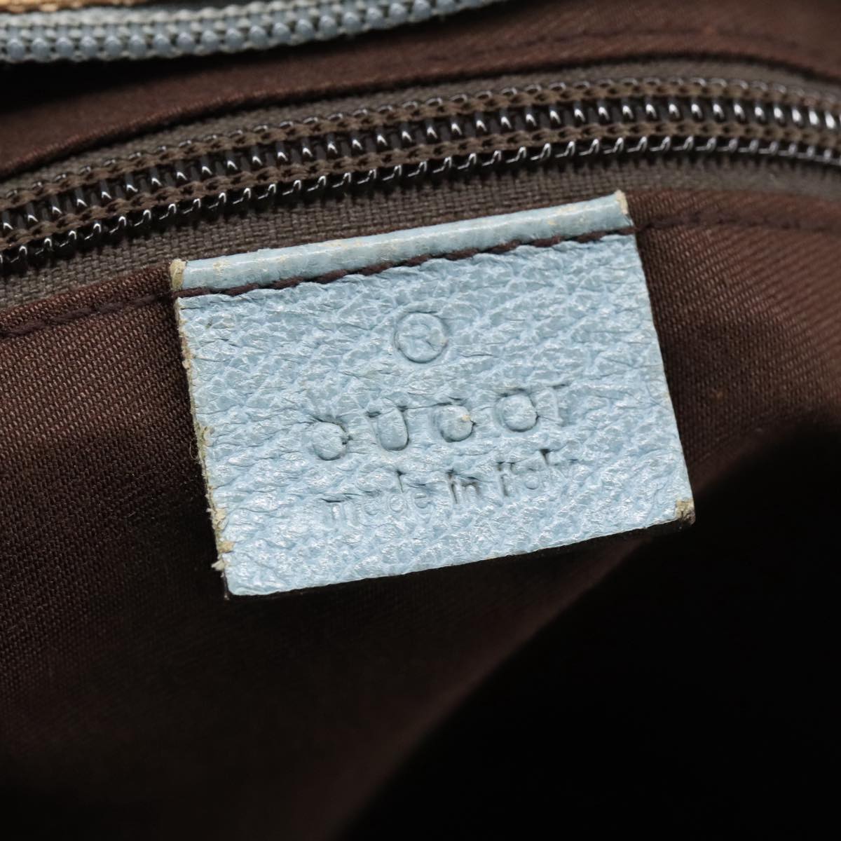 Gucci Beige Canvas Shoulder Bag