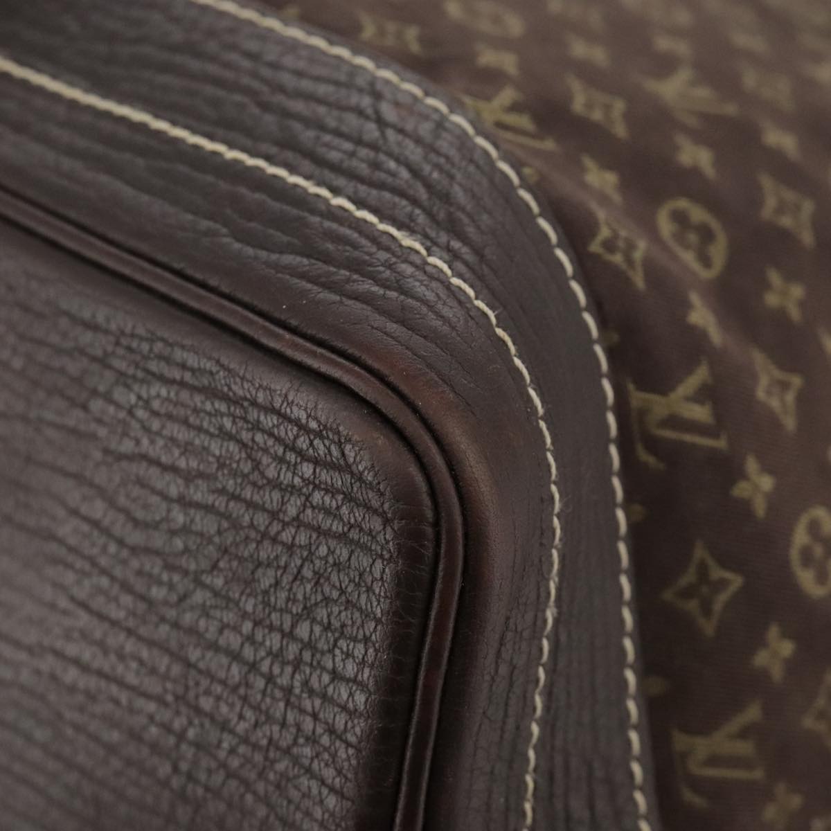 Louis Vuitton Noe Brown Canvas Shoulder Bag