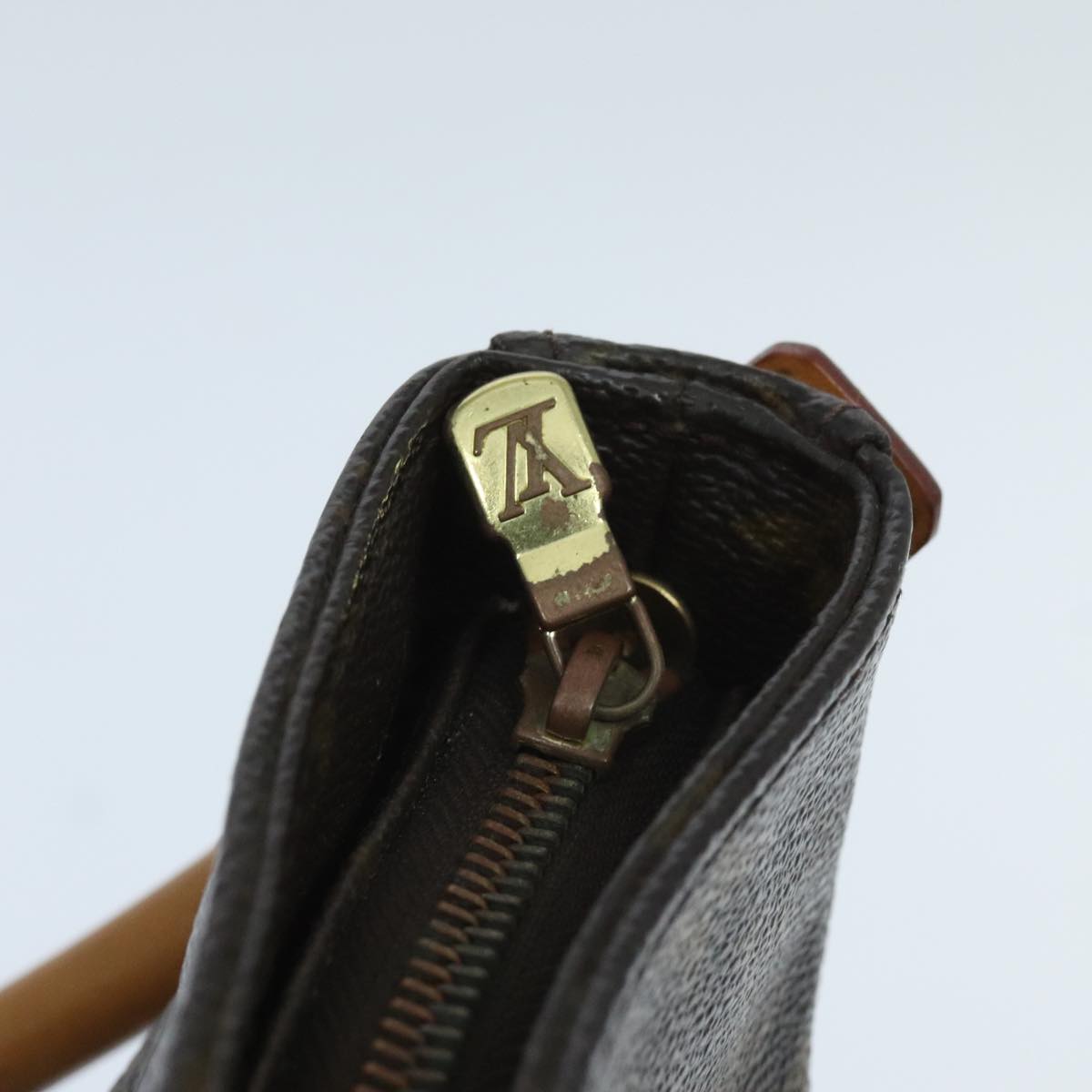 Louis Vuitton Looping Gm Brown Canvas Shoulder Bag
