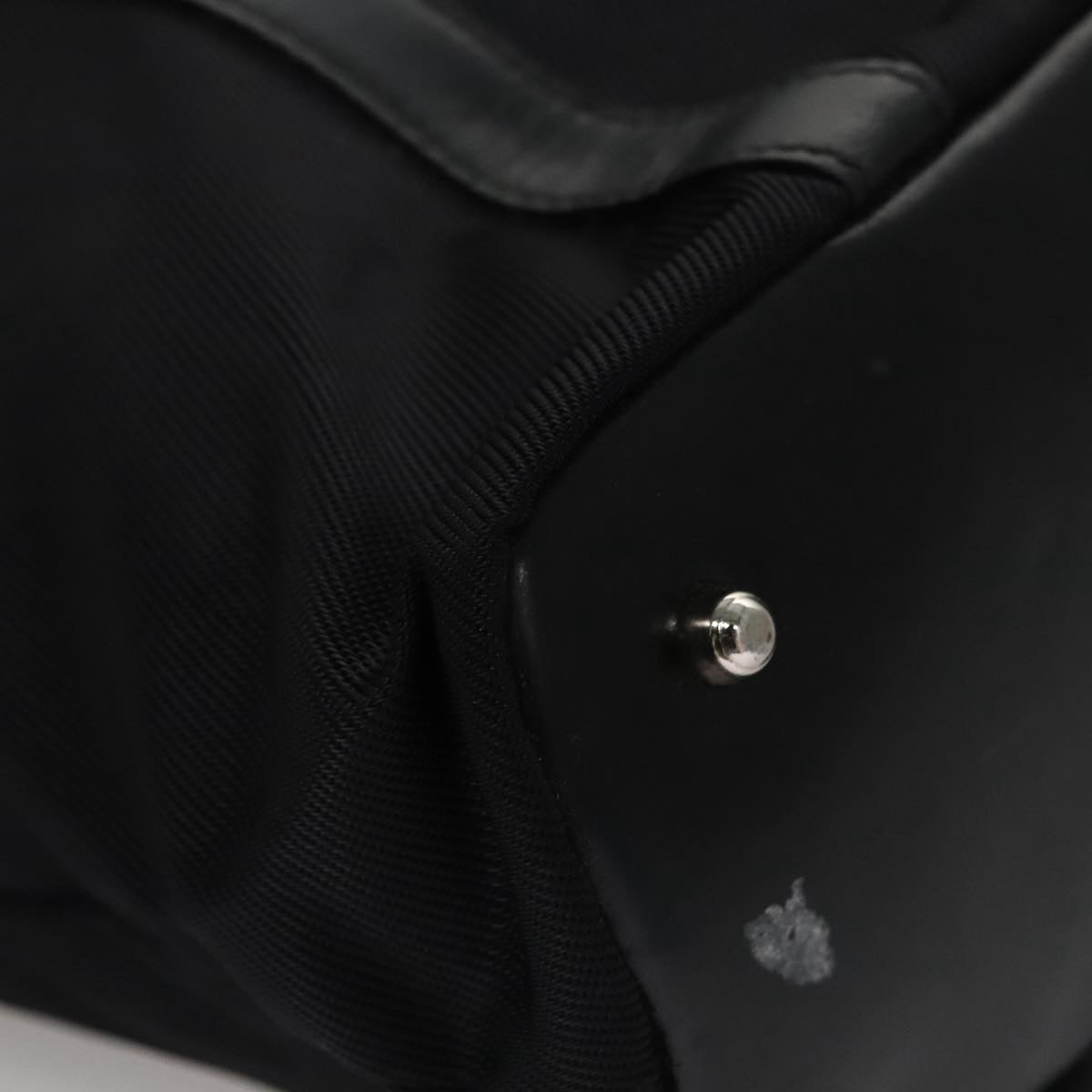 Gucci Bamboo Black Synthetic Handbag