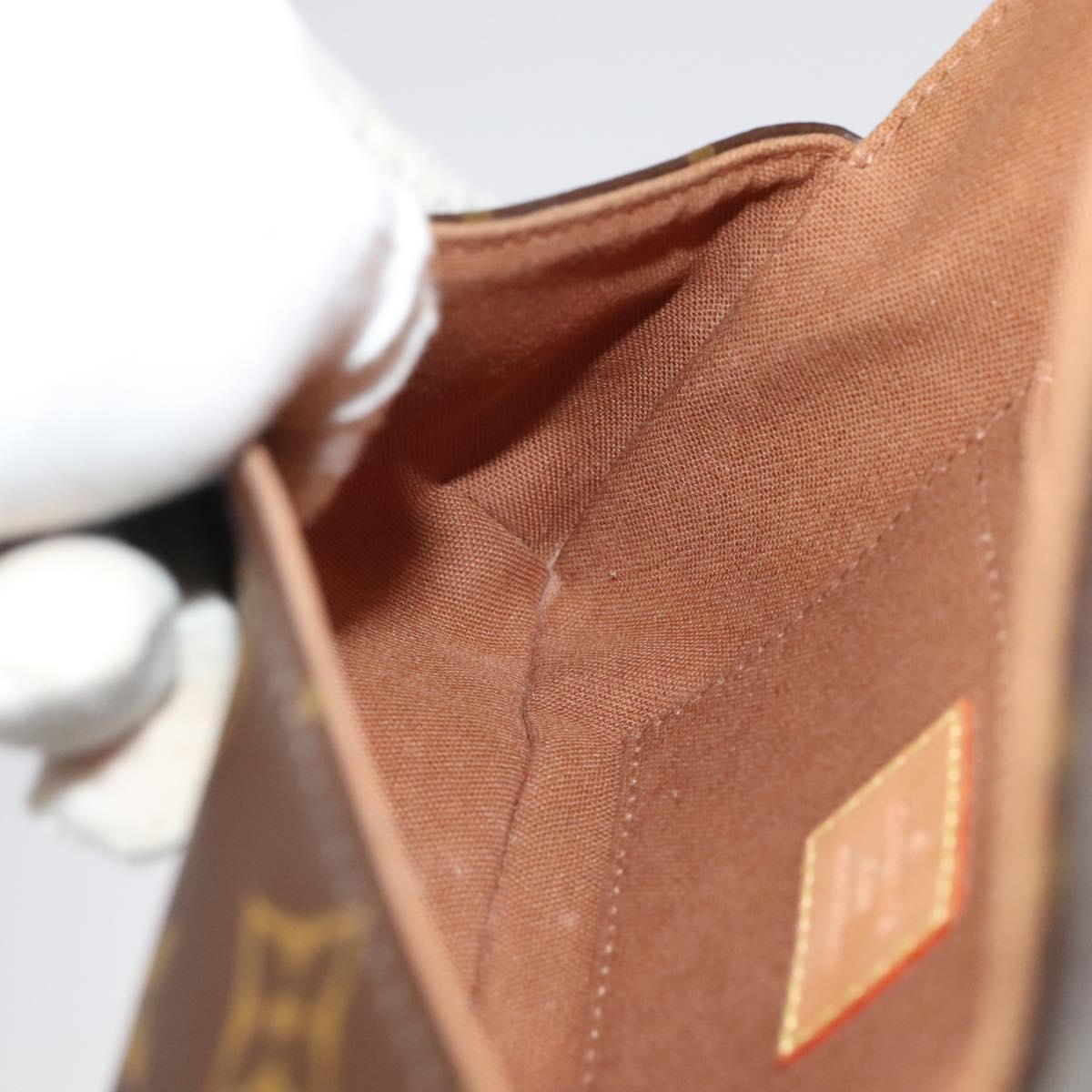 Louis Vuitton Marelle Brown Canvas Shoulder Bag