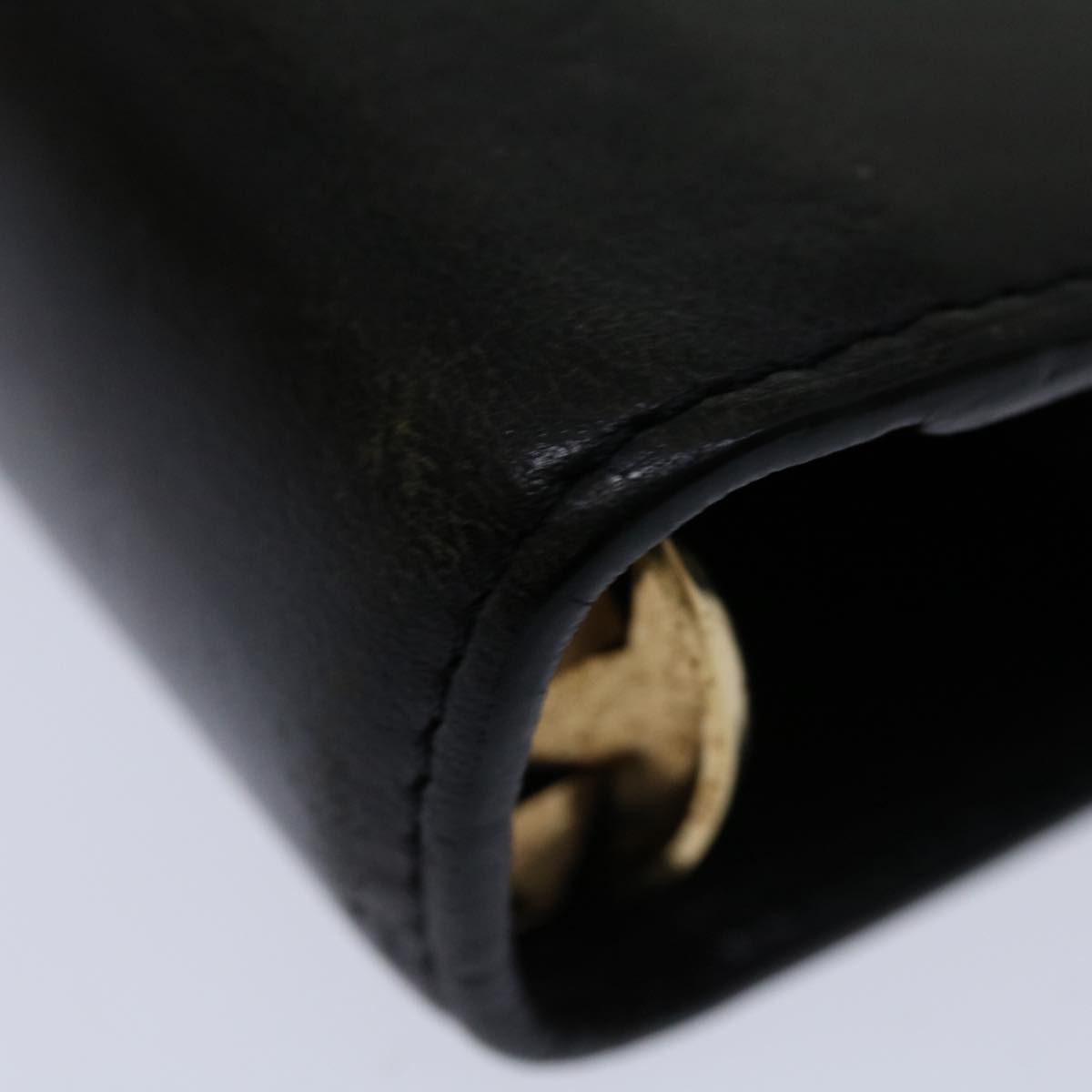 Louis Vuitton Agenda Mm Black Leather Wallet