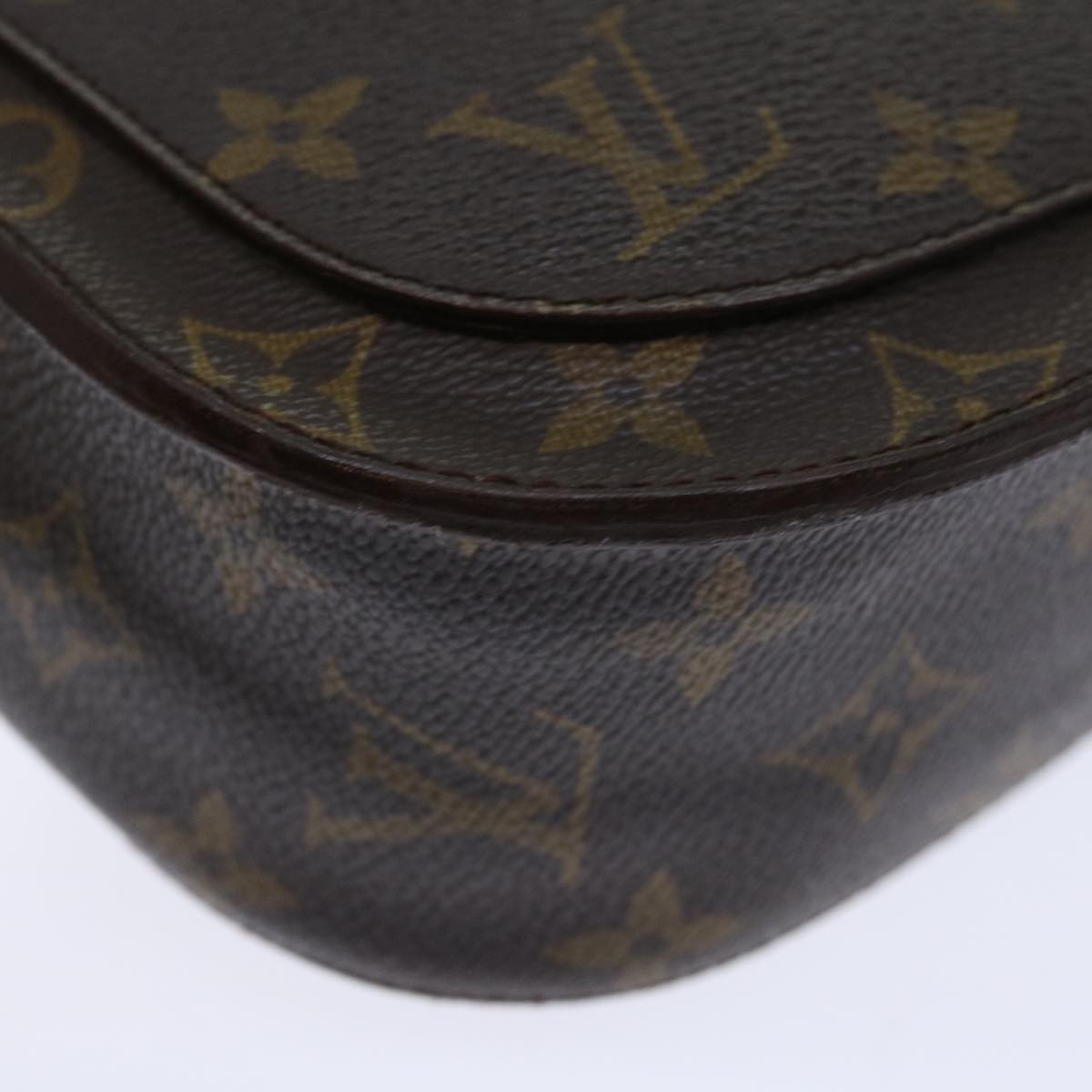 Louis Vuitton Saint Cloud Brown Canvas Shoulder Bag