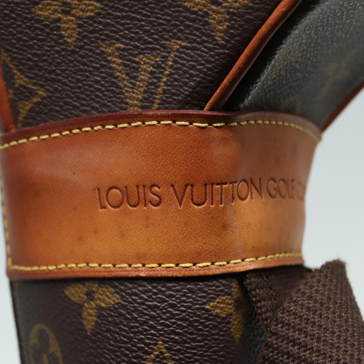 Louis Vuitton Lv America's Cup Brown Canvas Clutch Bag