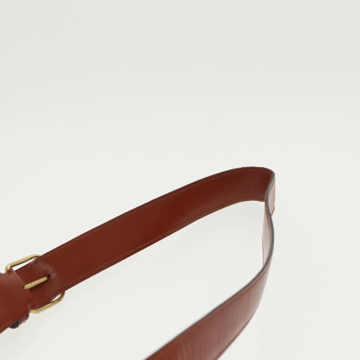 Louis Vuitton Sac D'épaule Brown Leather Shoulder Bag