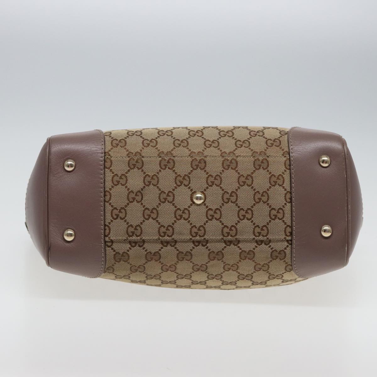 Gucci Mayfair Beige Canvas Tote Bag