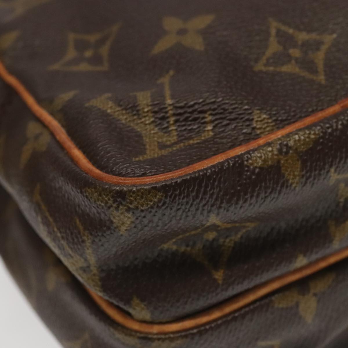 Louis Vuitton Amazon Brown Canvas Shoulder Bag