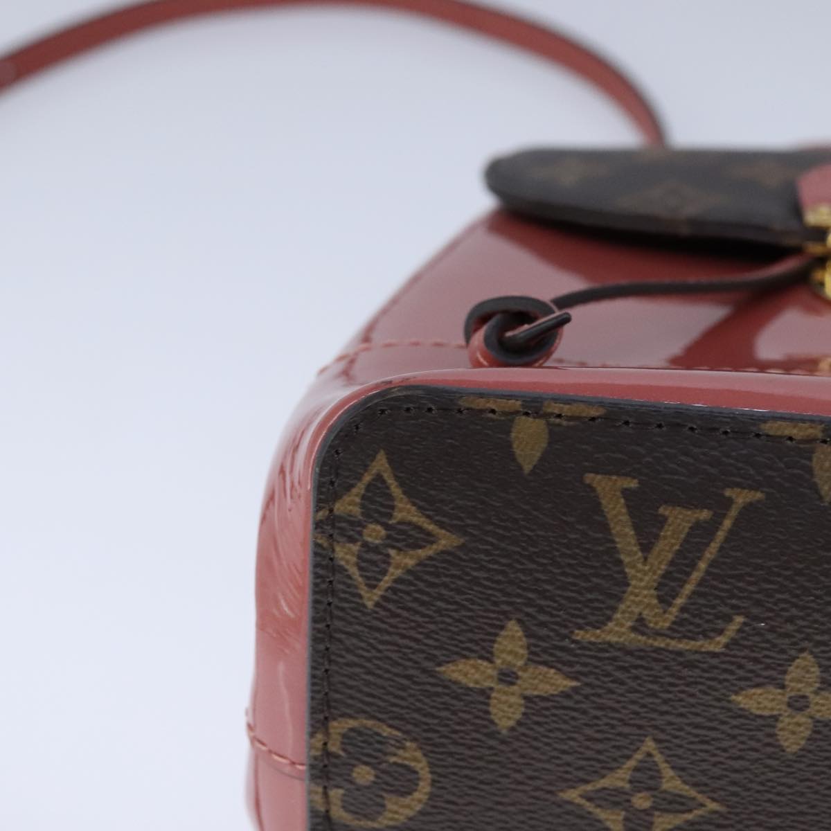 Louis Vuitton Hot Springs Pink Patent Leather Backpack Bag