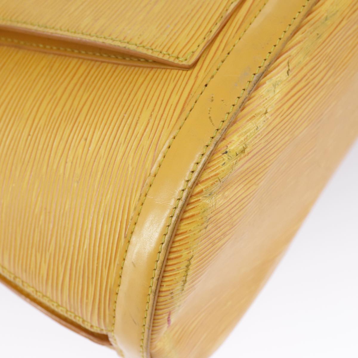 Louis Vuitton Gobelins Yellow Leather Backpack Bag
