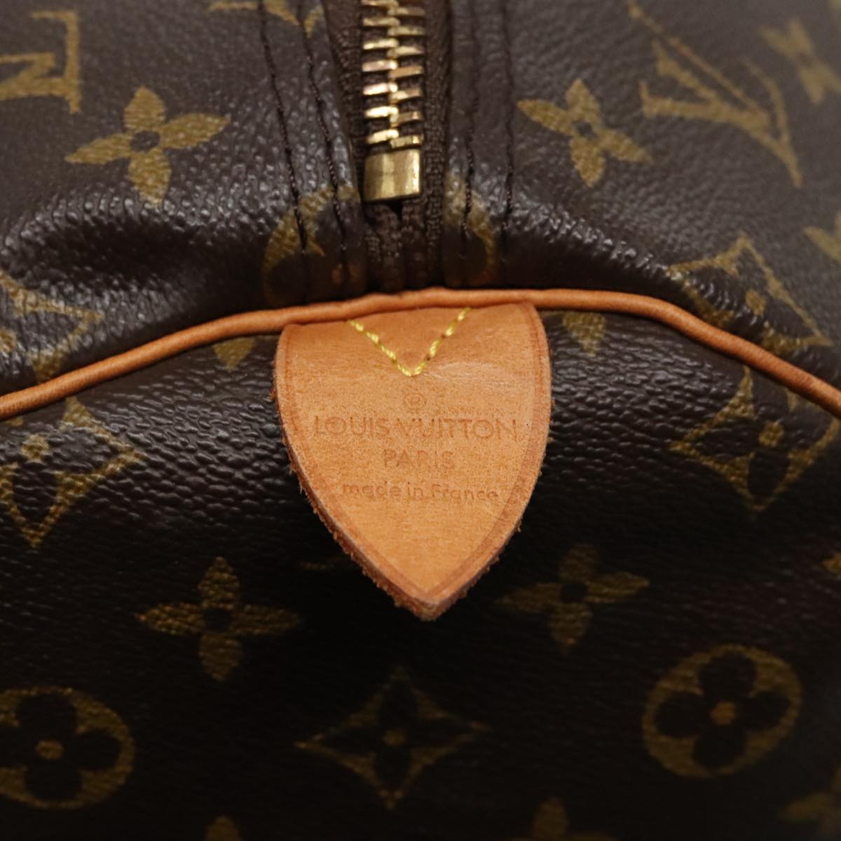 Louis Vuitton Keepall 55 Brown Canvas Travel Bag