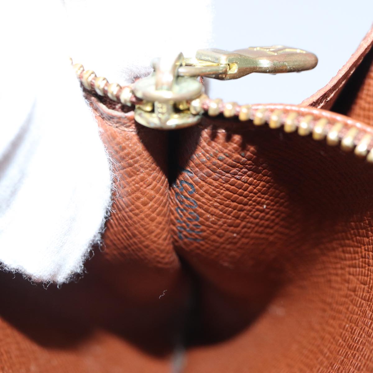 Louis Vuitton Portefeuille Sarah Khaki Canvas Wallet