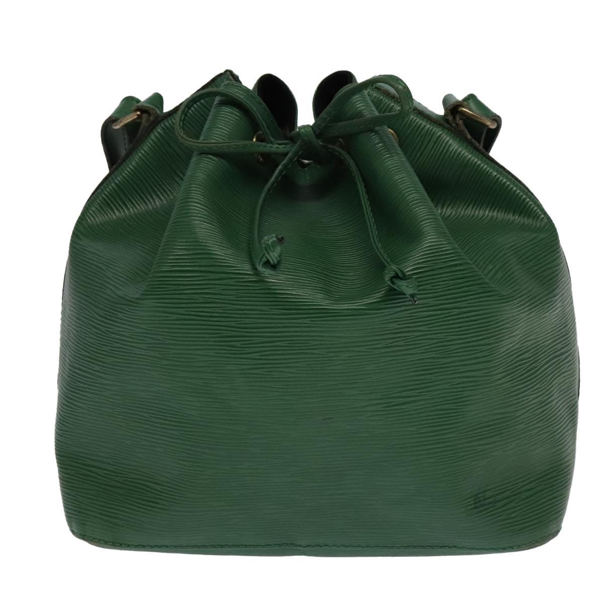 Louis Vuitton Noé Pm Green Leather Shoulder Bag