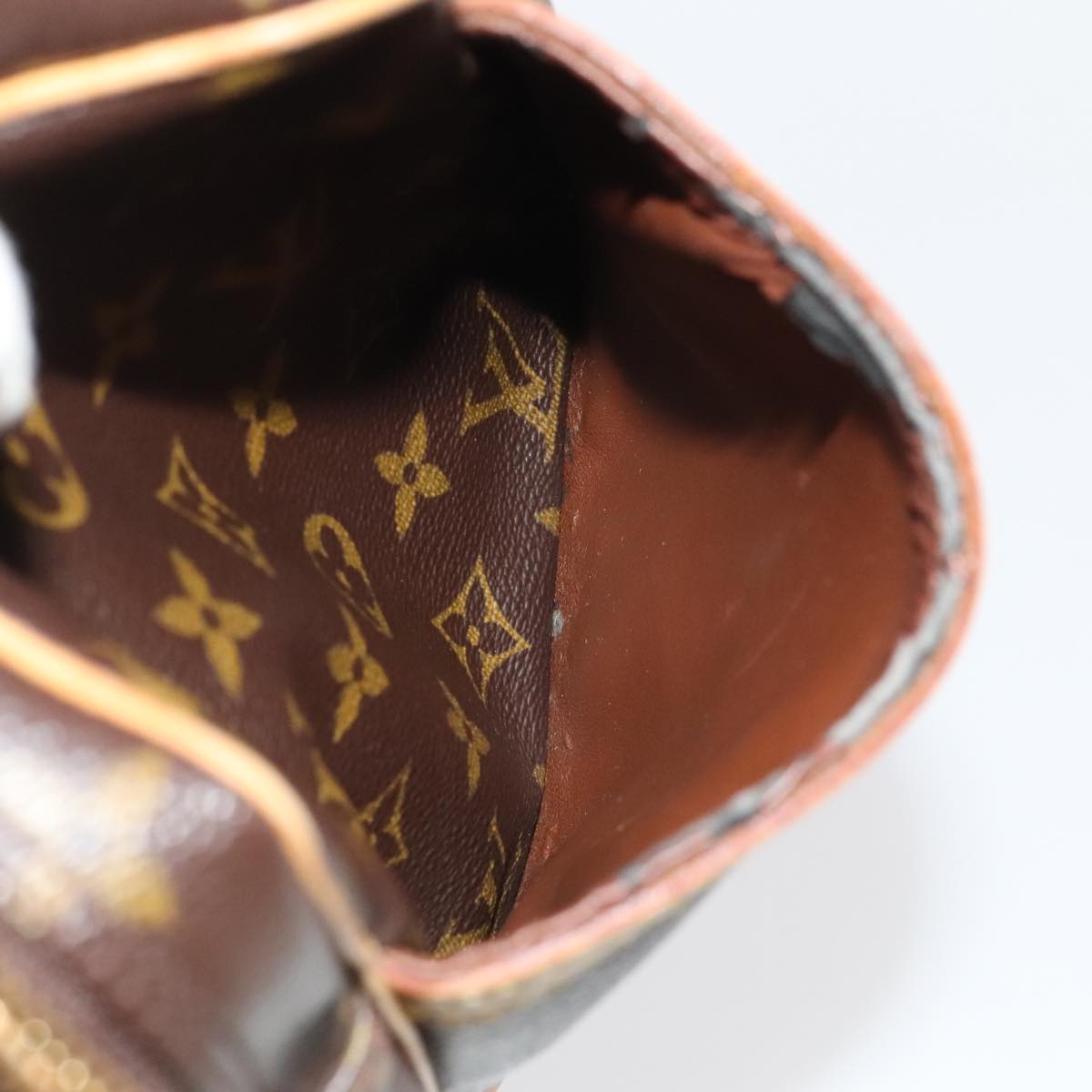 Louis Vuitton Danube Brown Canvas Shoulder Bag