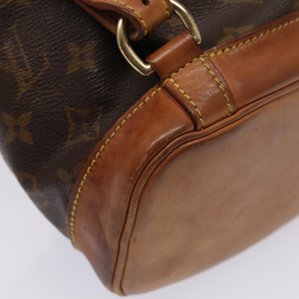 Louis Vuitton Montsouris Brown Canvas Backpack Bag