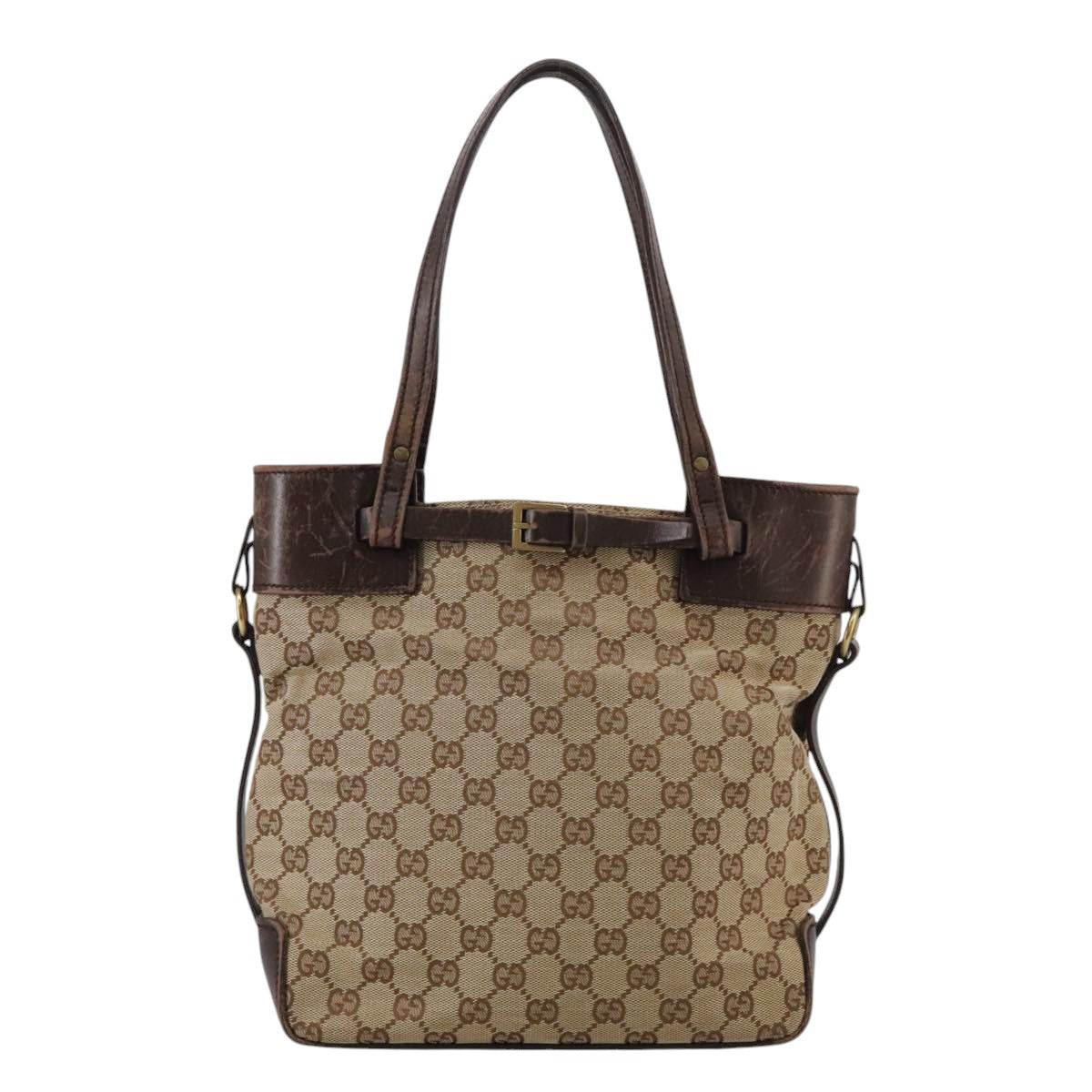 Gucci Gg Canvas Beige Canvas Tote Bag ()