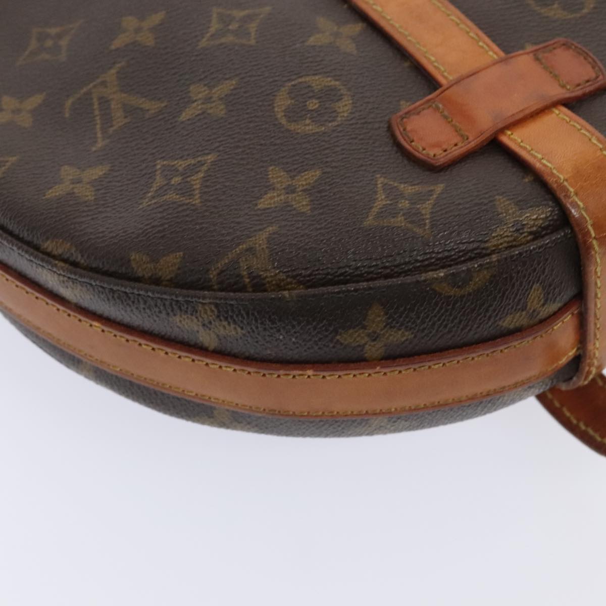Louis Vuitton Chantilly Brown Canvas Shoulder Bag