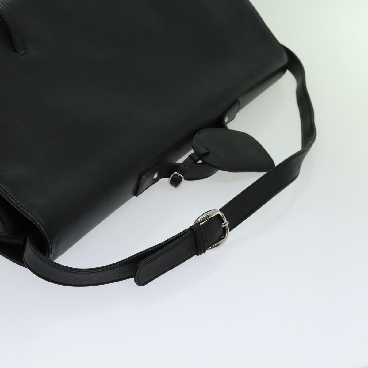 Gucci Jackie Black Leather Travel Bag