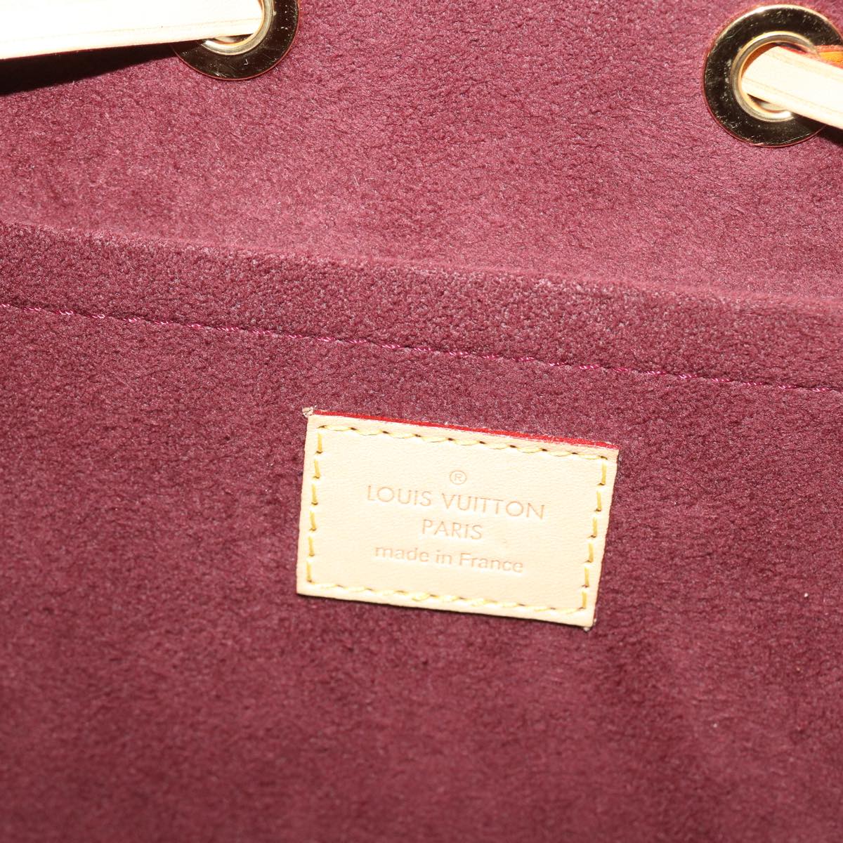 Louis Vuitton Montsouris Brown Canvas Backpack Bag