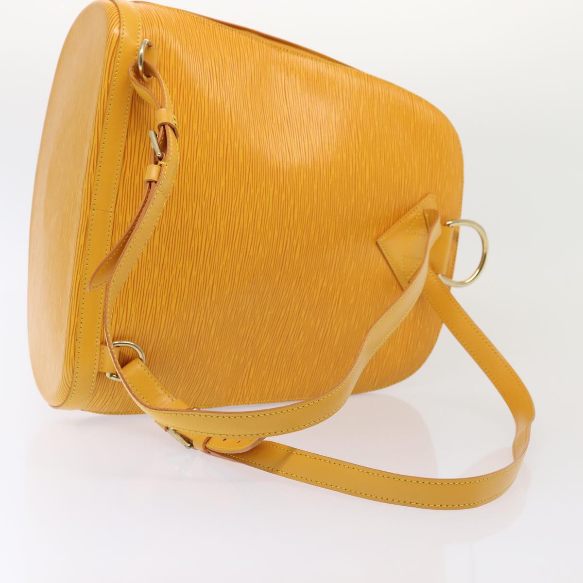 Louis Vuitton Gobelins Yellow Leather Backpack Bag