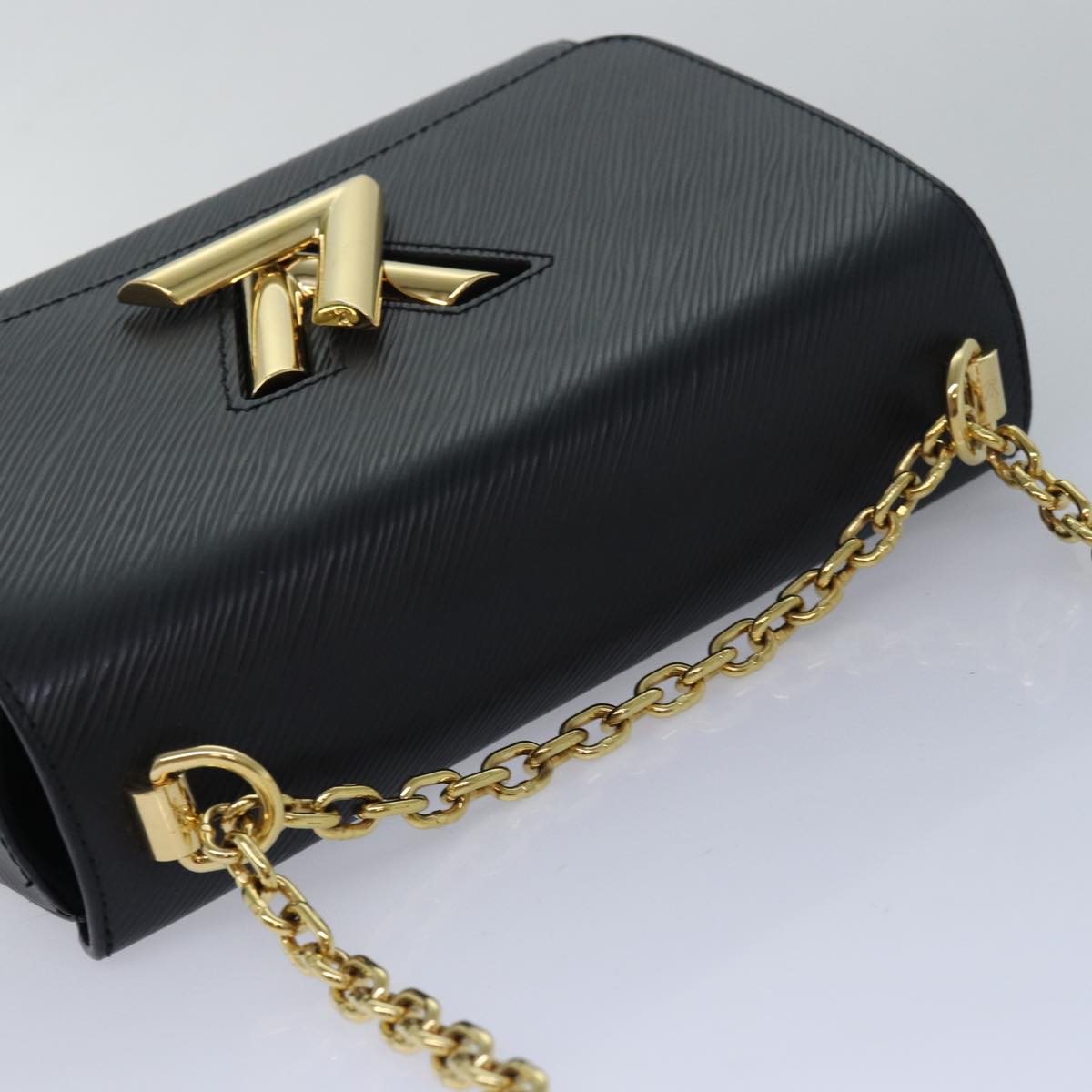 Louis Vuitton Twist Black Leather Shoulder Bag