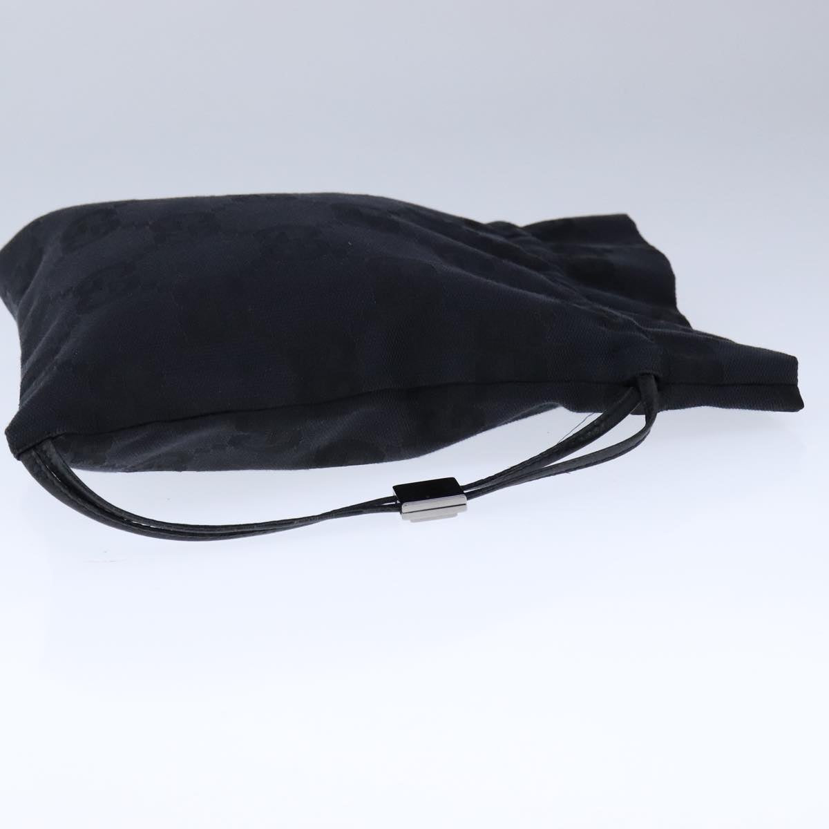 Gucci Gg Canvas Black Canvas Clutch Bag