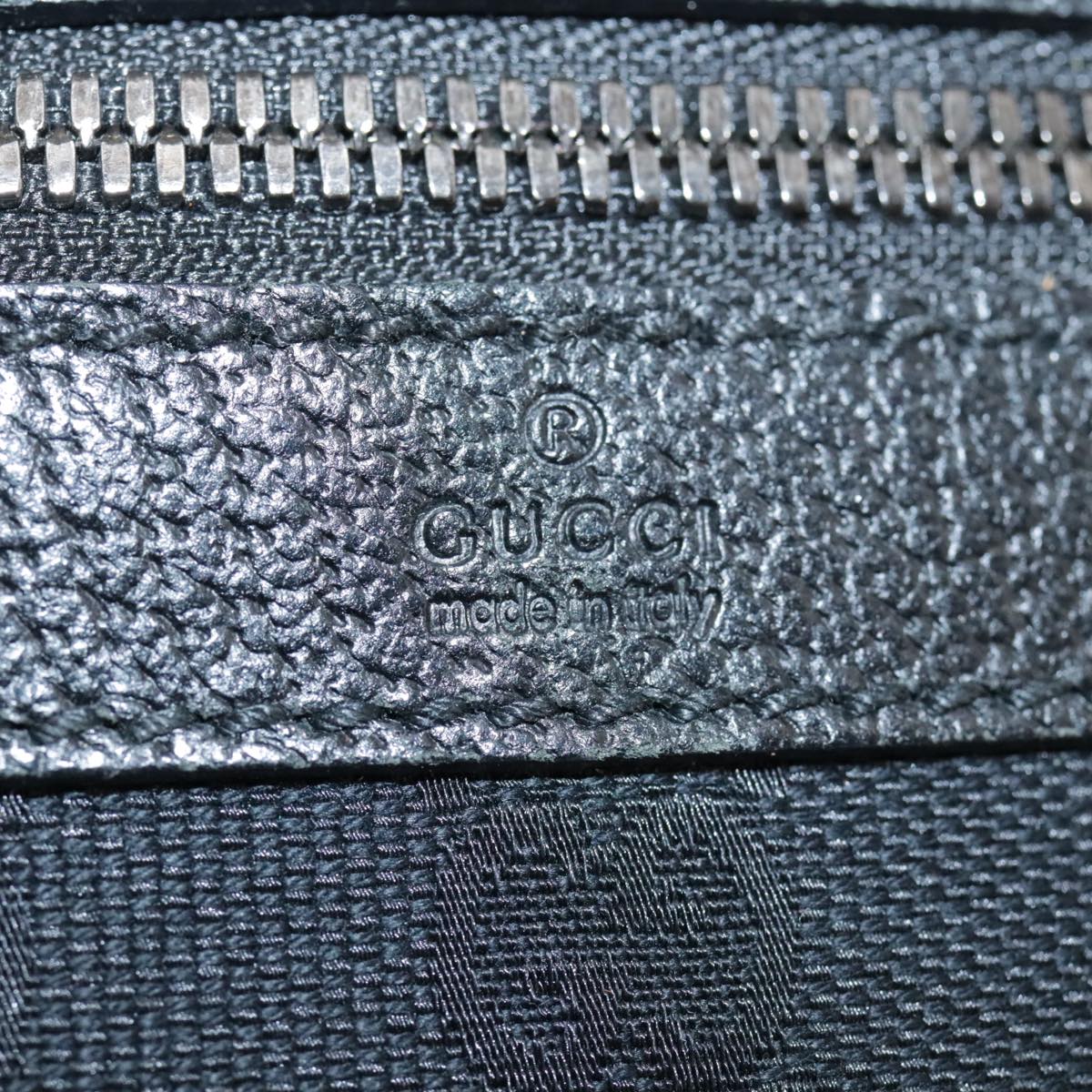 Gucci Black Canvas Shoulder Bag