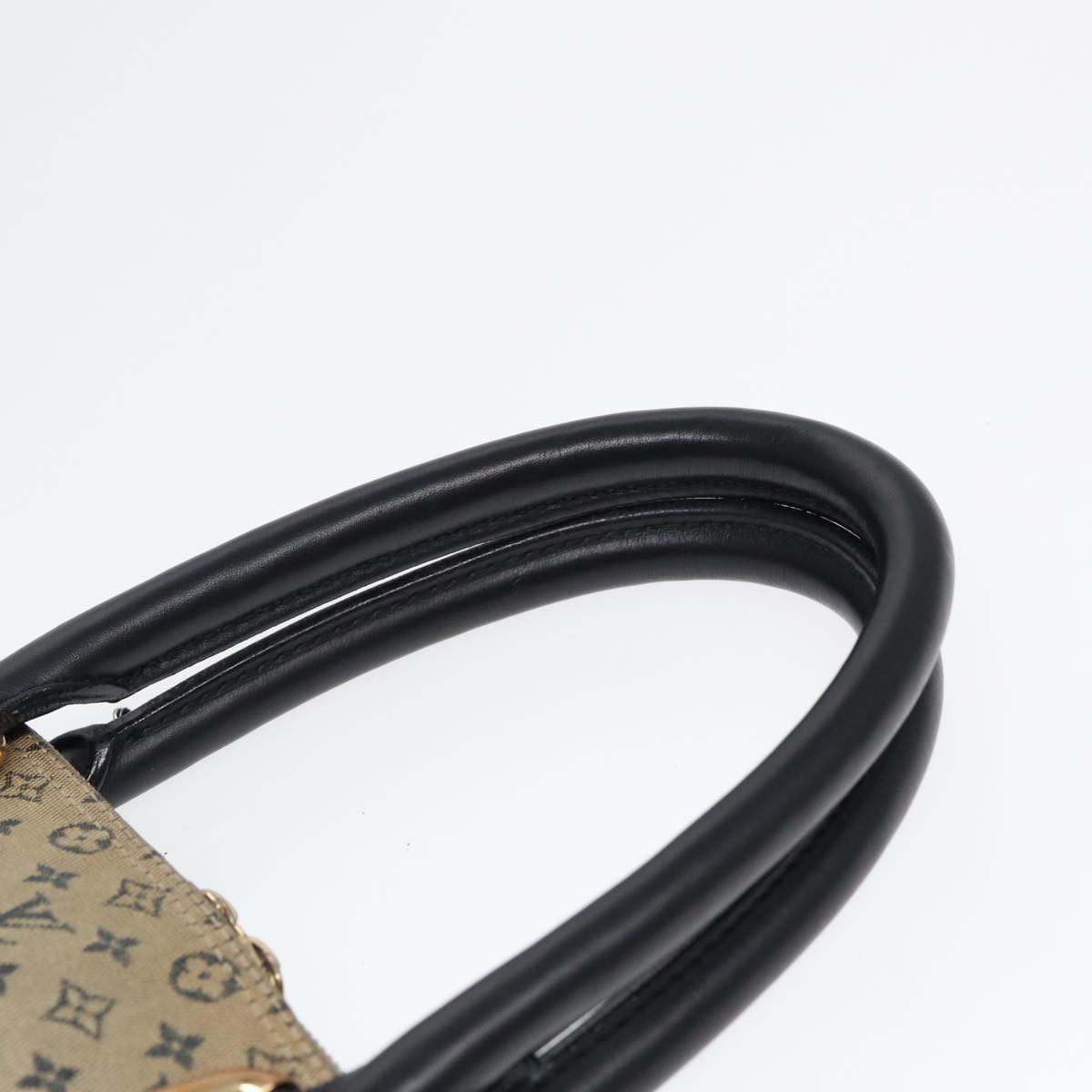 Louis Vuitton Alma Blue Canvas Handbag
