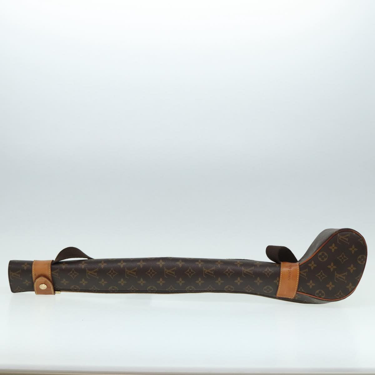Louis Vuitton Lv America's Cup Brown Canvas Clutch Bag
