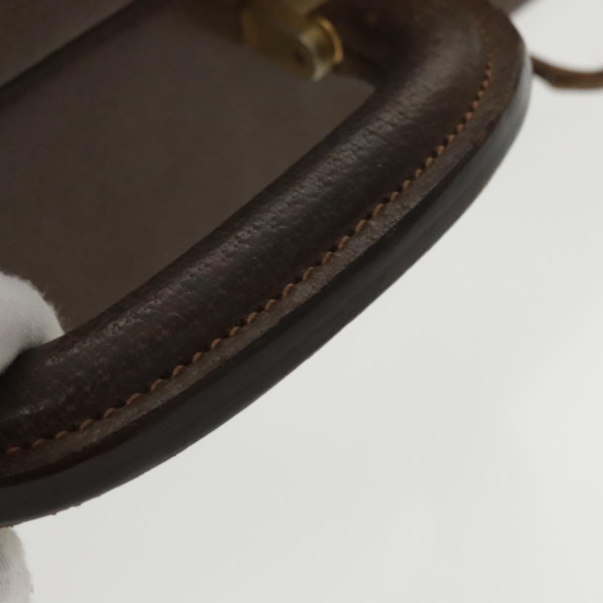 Gucci Brown Leather Travel Bag
