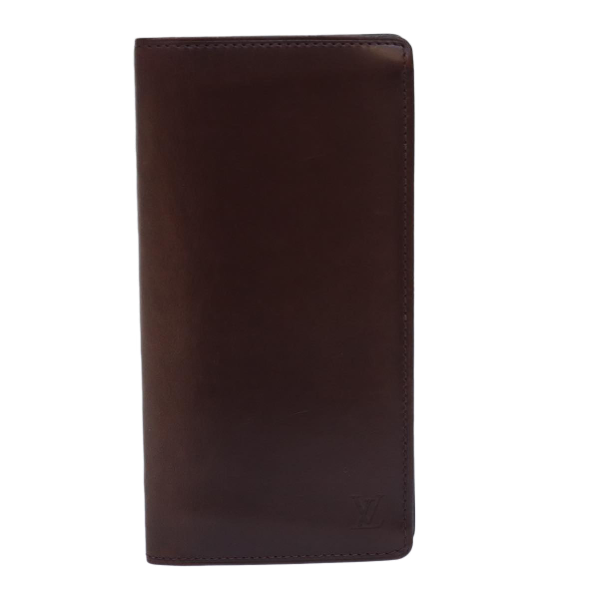 Louis Vuitton Brazza Brown Leather Wallet  ()