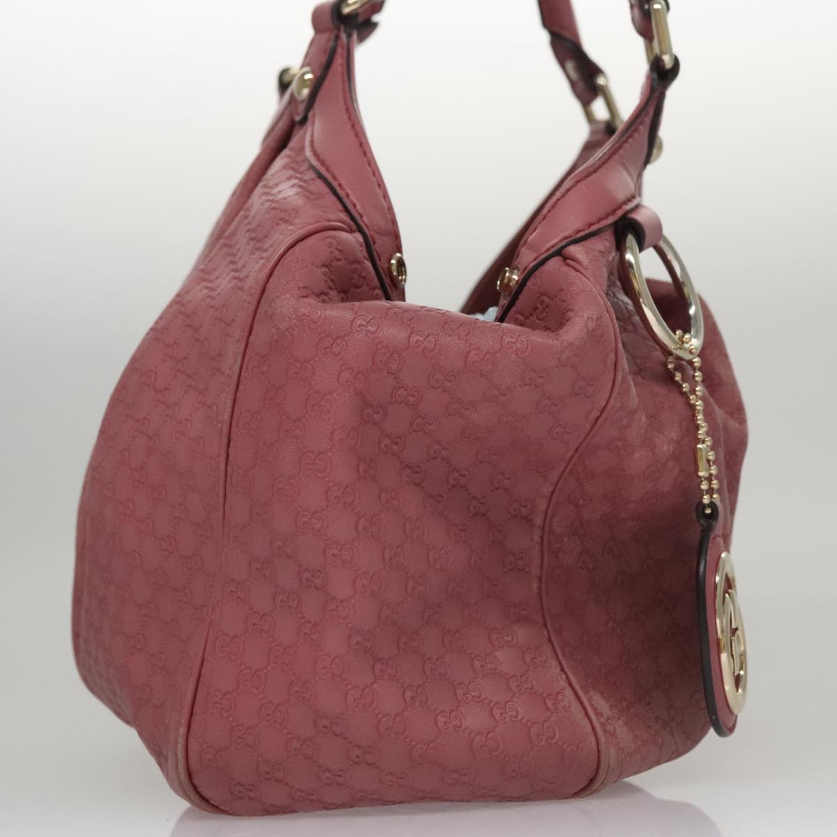 Gucci Sukey Pink Leather Shoulder Bag