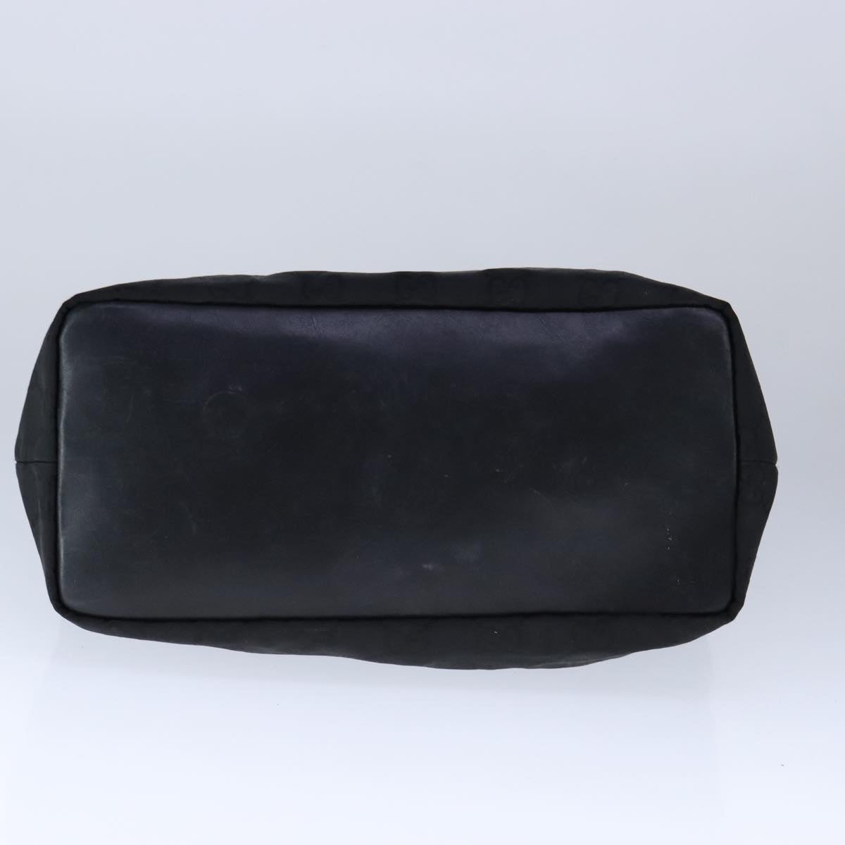 Gucci Bamboo Black Canvas Shoulder Bag