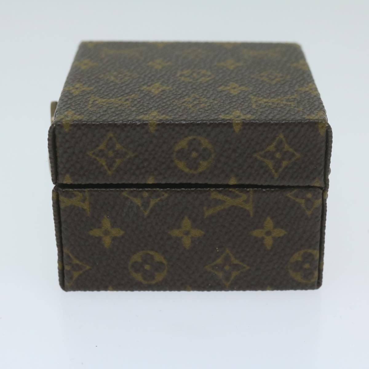 Louis Vuitton Jewelry Case Brown Canvas Jewelleryset Jewelry