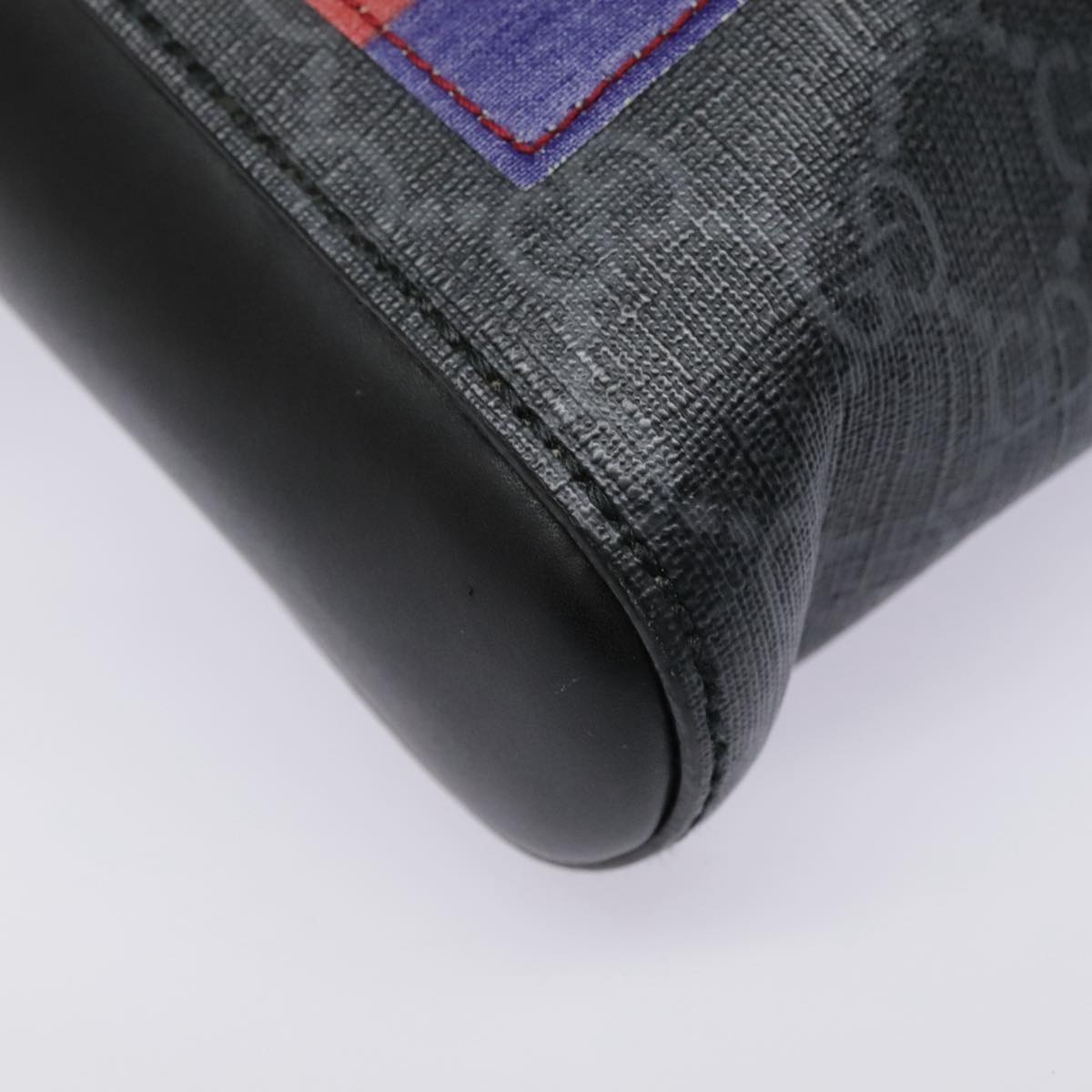 Gucci Jackie Black Canvas Shoulder Bag