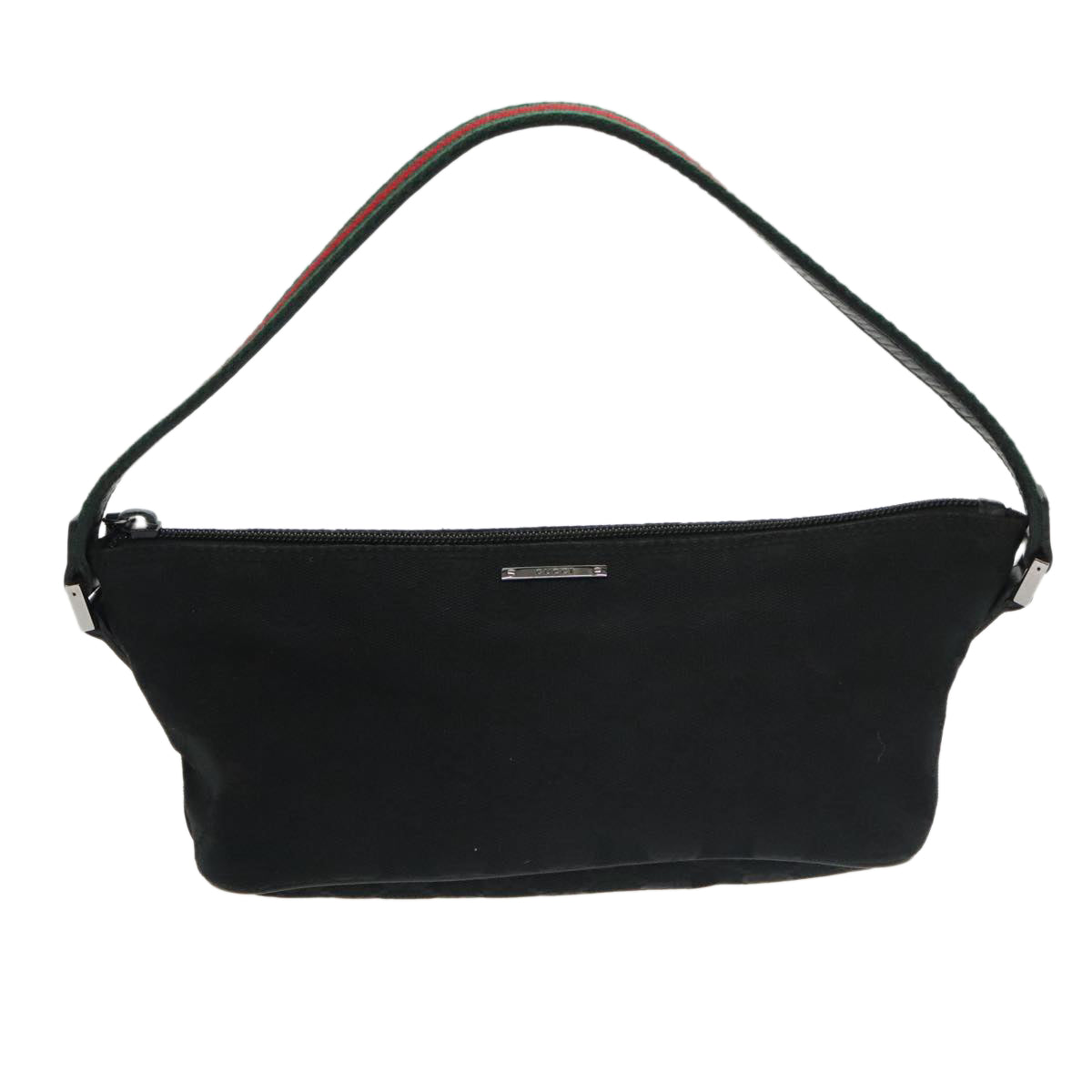 Gucci Ophidia Black Canvas Handbag ()