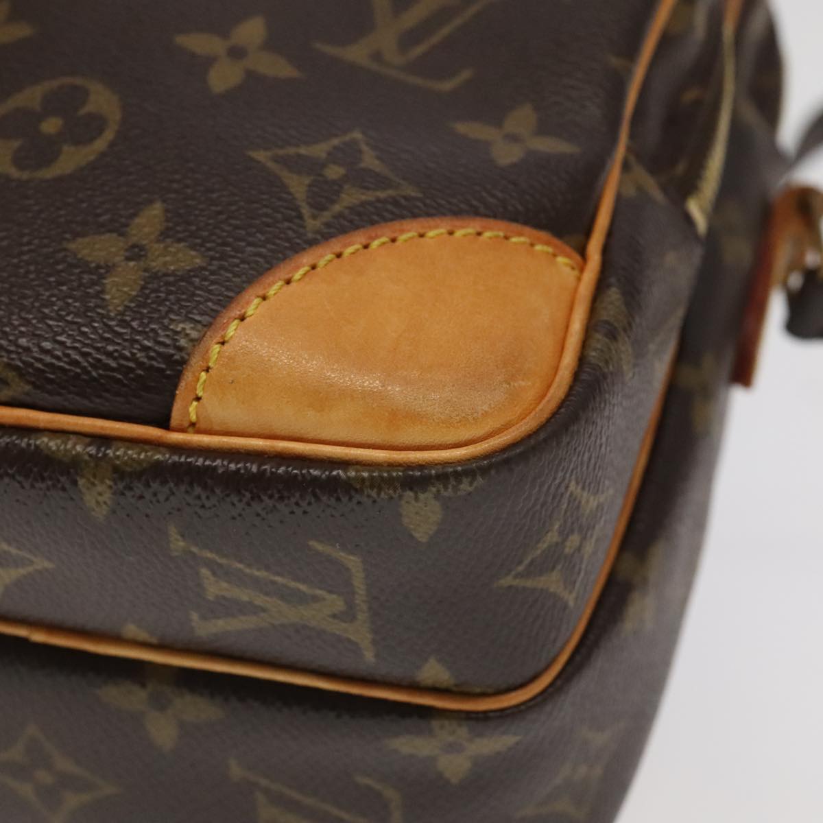 Louis Vuitton Amazon Brown Canvas Shoulder Bag