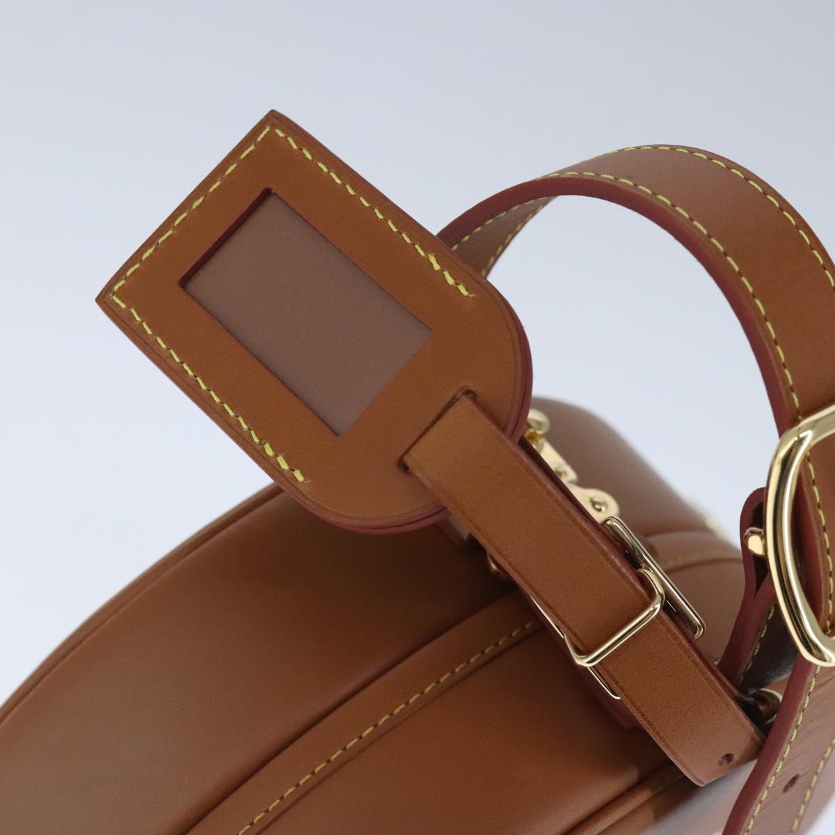 Louis Vuitton Petite Boite Chapeau Brown Leather Shoulder Bag