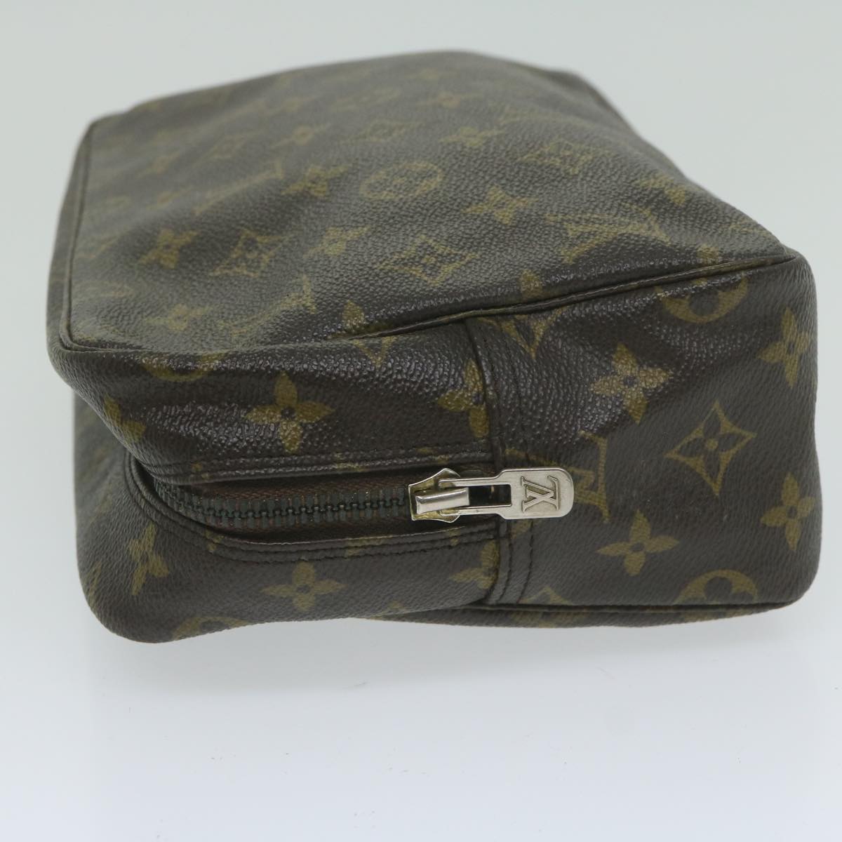 Louis Vuitton Trousse De Toilette Brown Canvas Clutch Bag