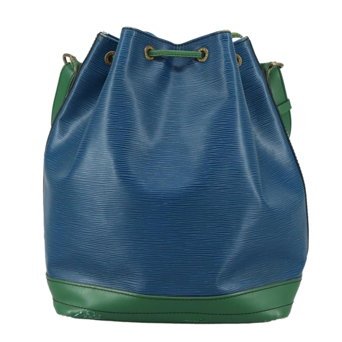 Louis Vuitton Noe Blue Leather Shoulder Bag