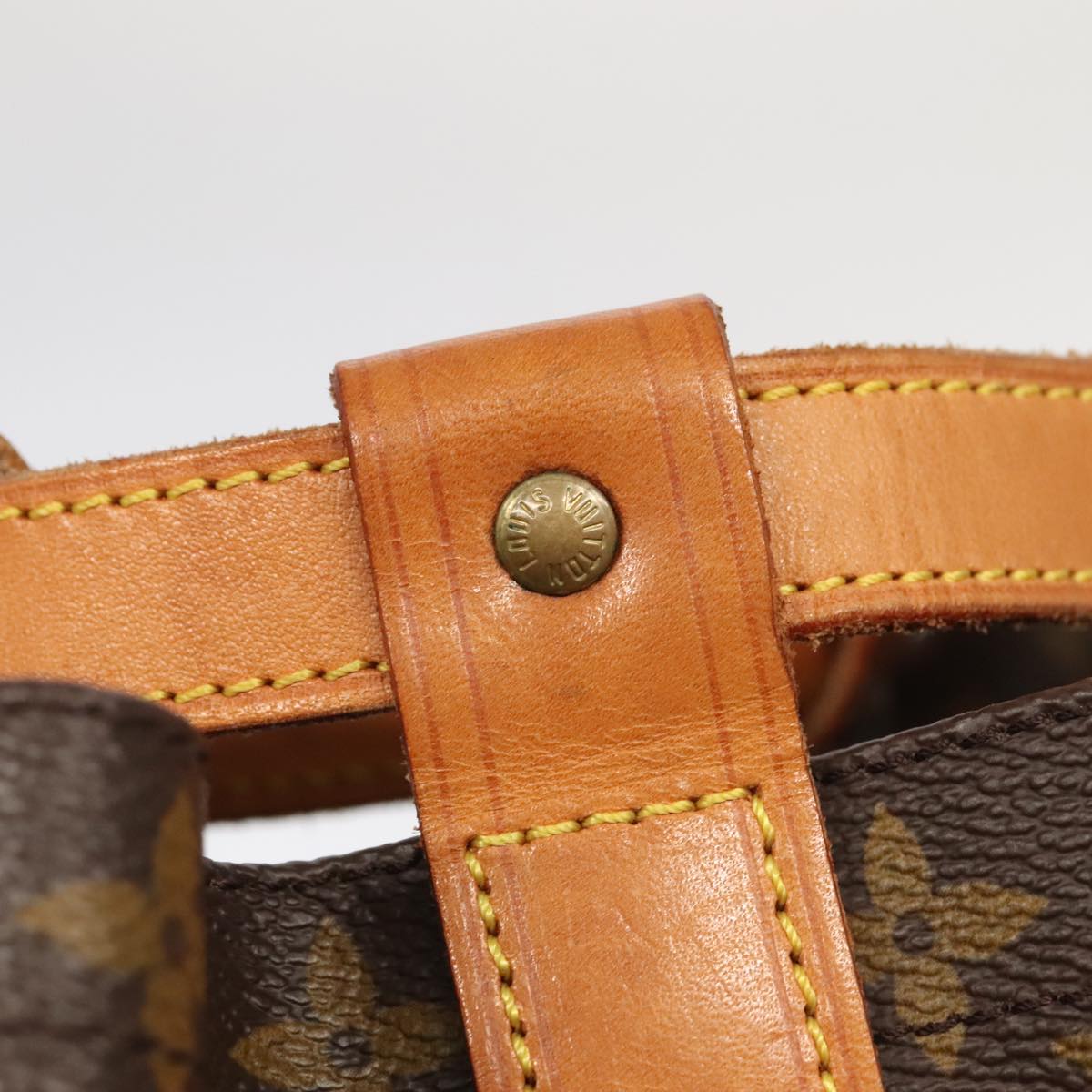 Louis Vuitton Randonnée Brown Canvas Shoulder Bag