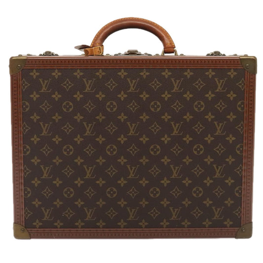 Louis Vuitton Cotteville Brown Canvas Travel Bag