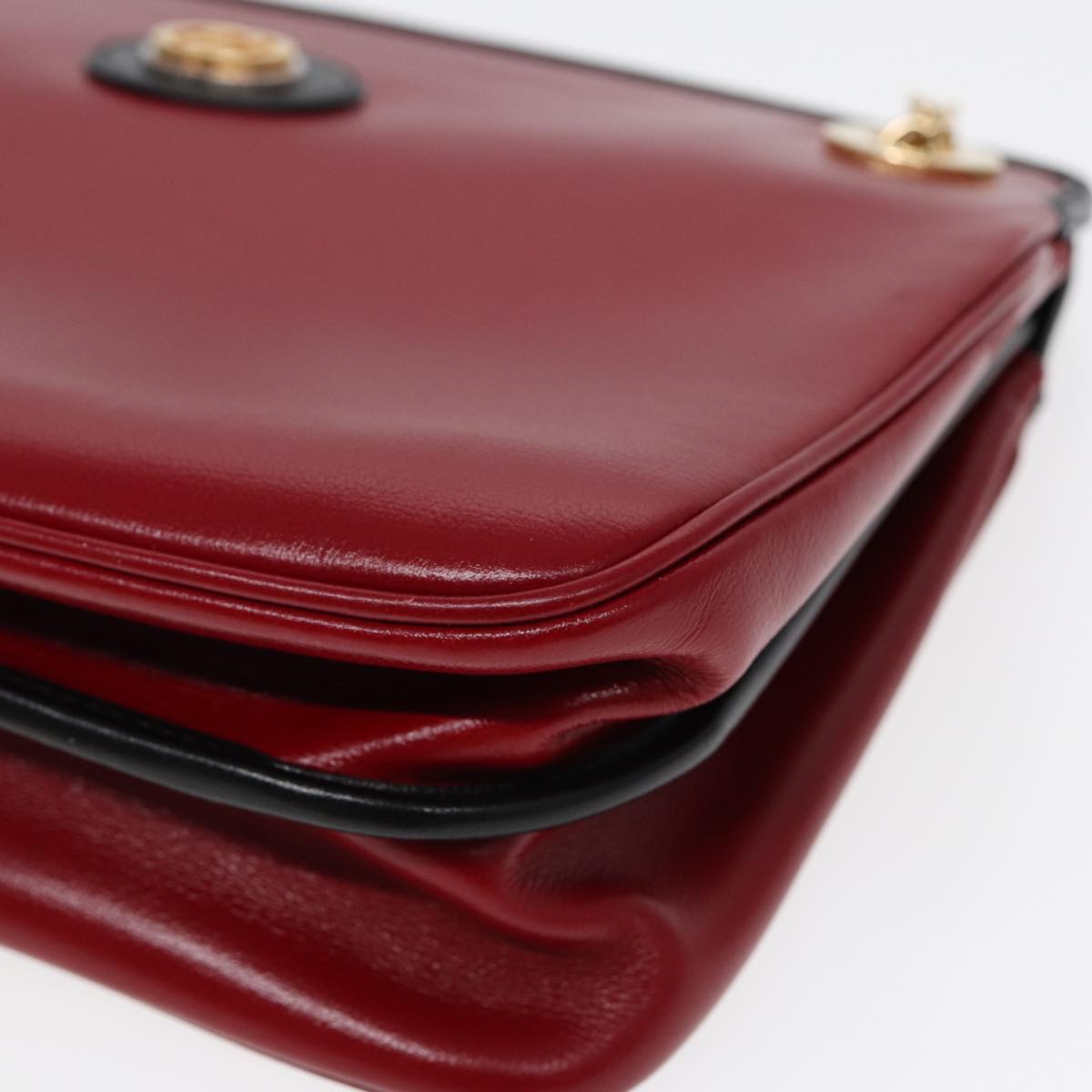 Gucci Marina Red Leather Shoulder Bag