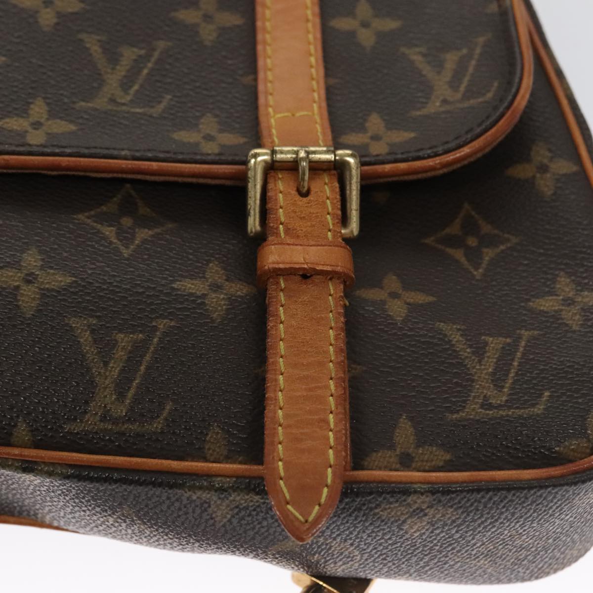 Louis Vuitton Marelle Brown Canvas Backpack Bag