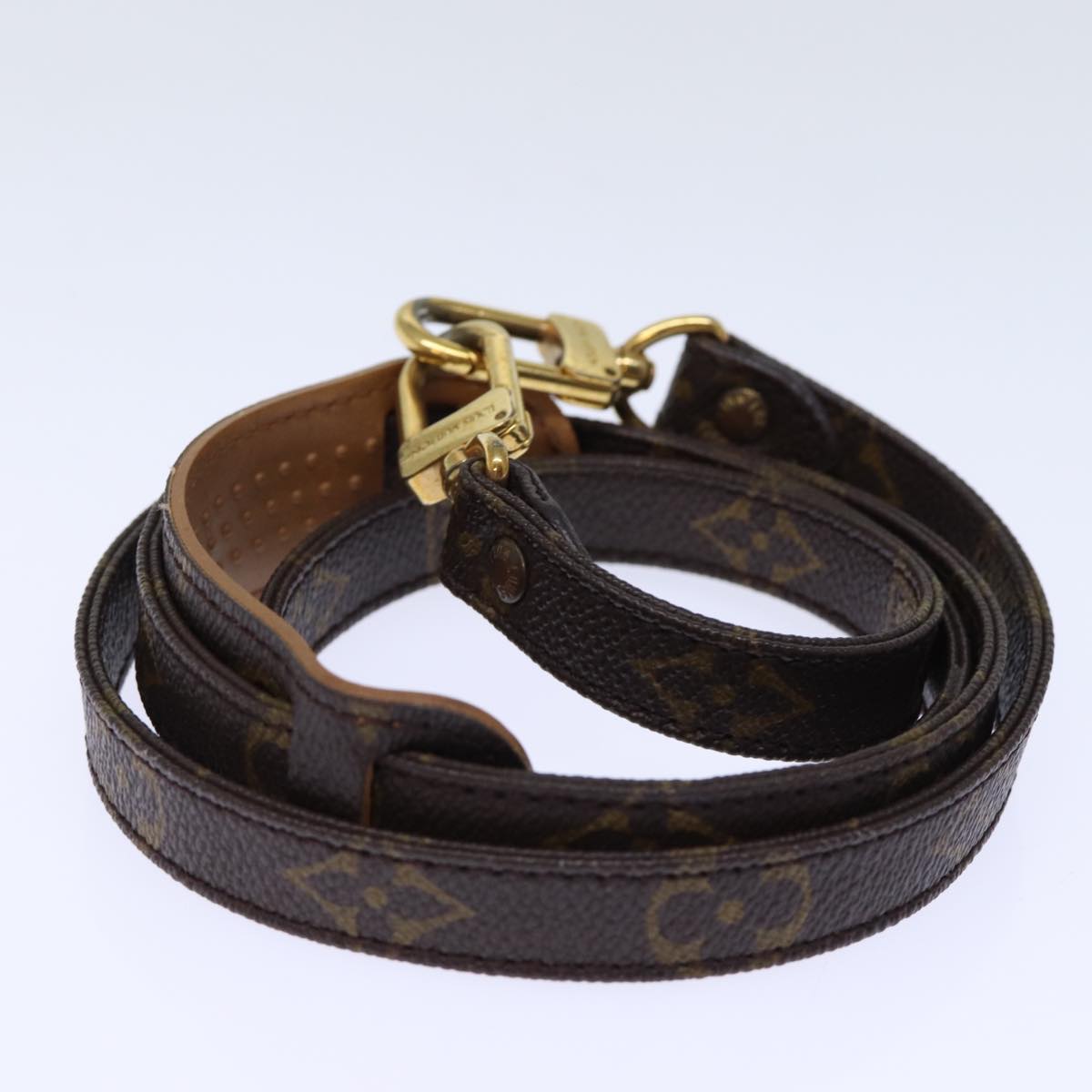 Louis Vuitton Bandoulière De Sac Brown Canvas Bag Jewelry