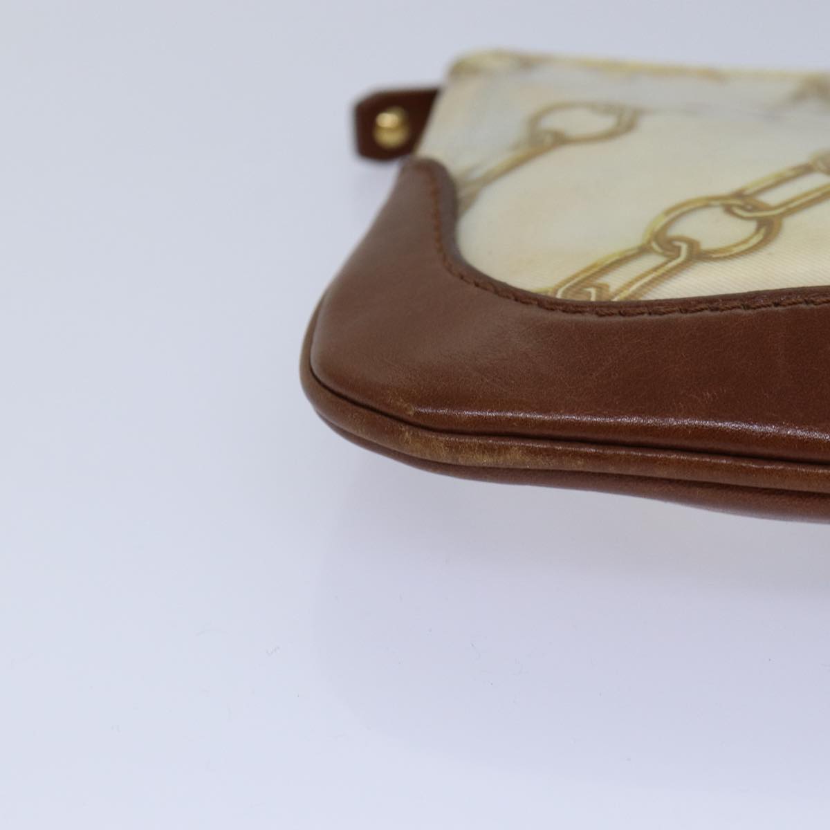 Louis Vuitton Pochette Plat Brown Leather Wallet