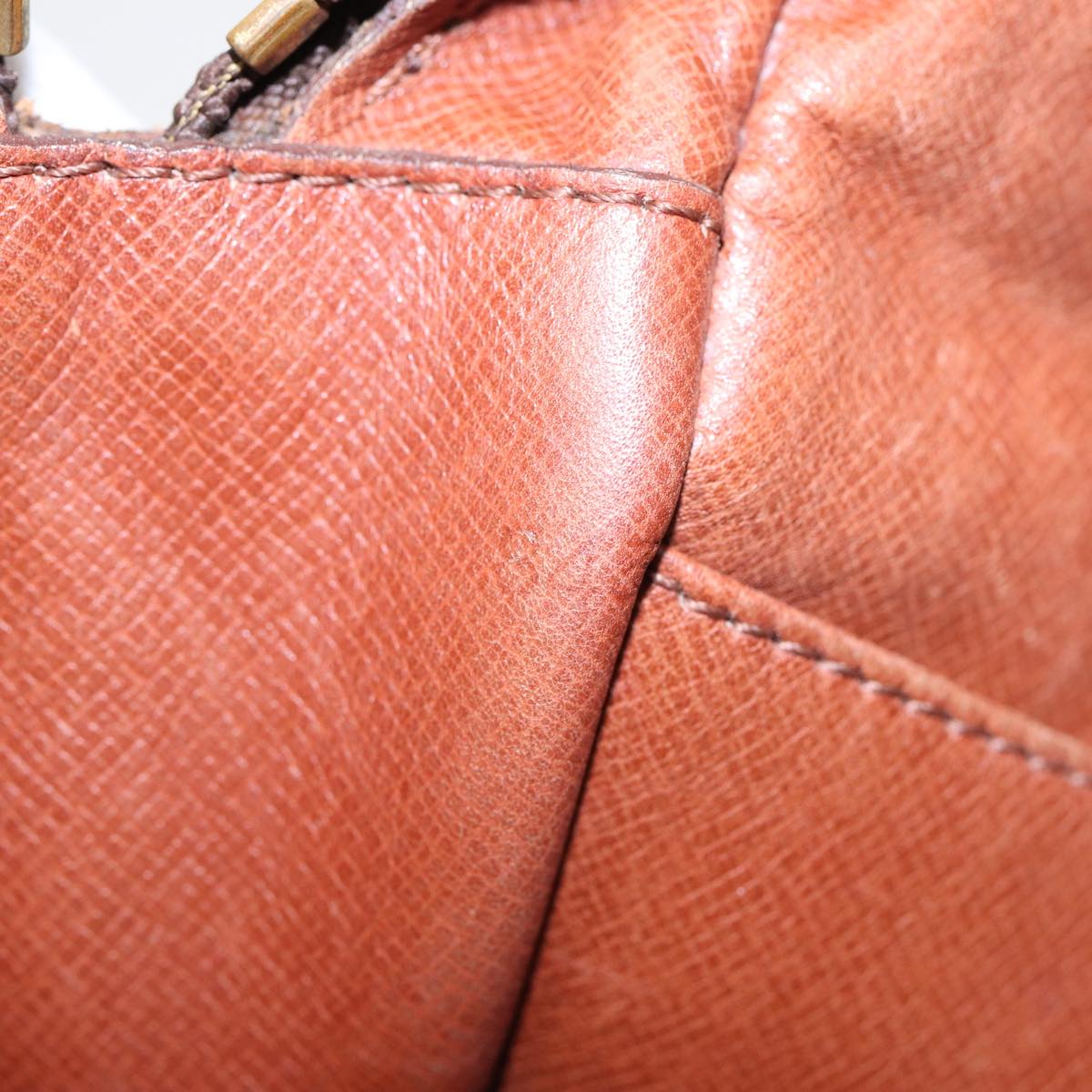 Louis Vuitton Compiegne 28 Brown Canvas Clutch Bag
