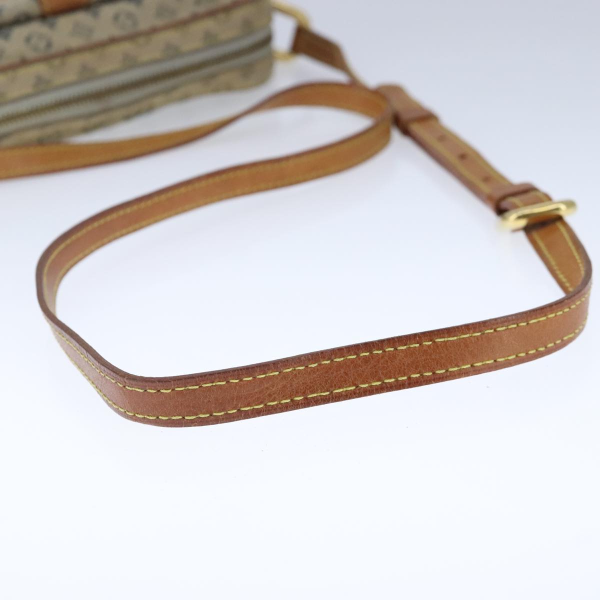 Louis Vuitton Juliette Blue Canvas Shoulder Bag
