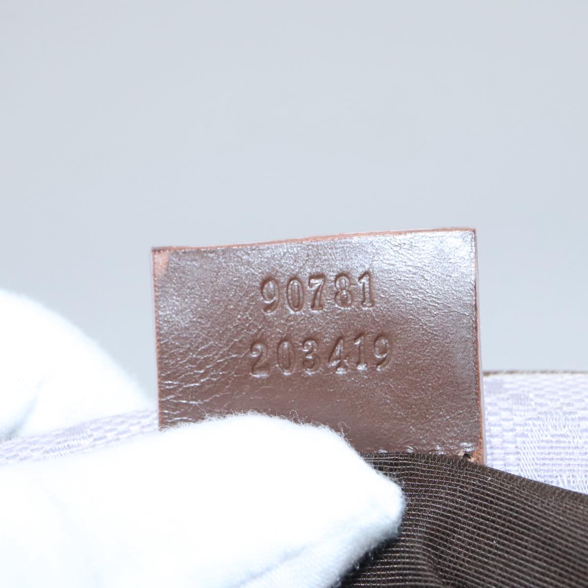 Gucci Gg Canvas Purple Canvas Shoulder Bag